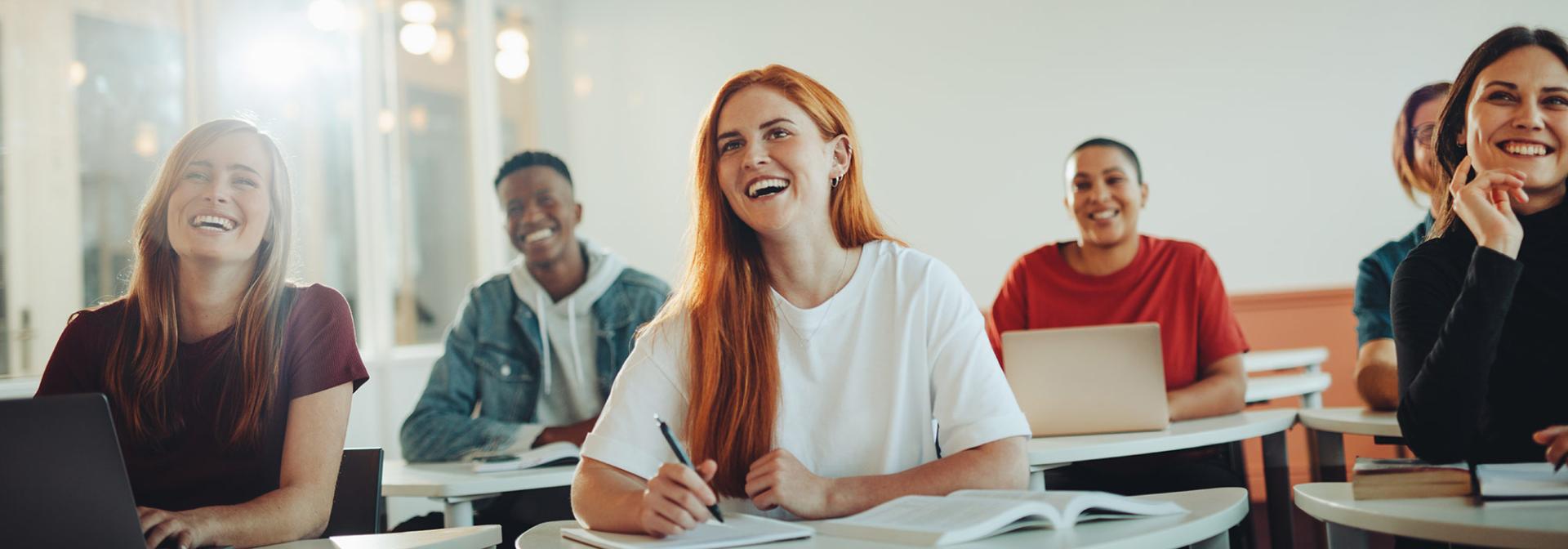 classe d'étudiants